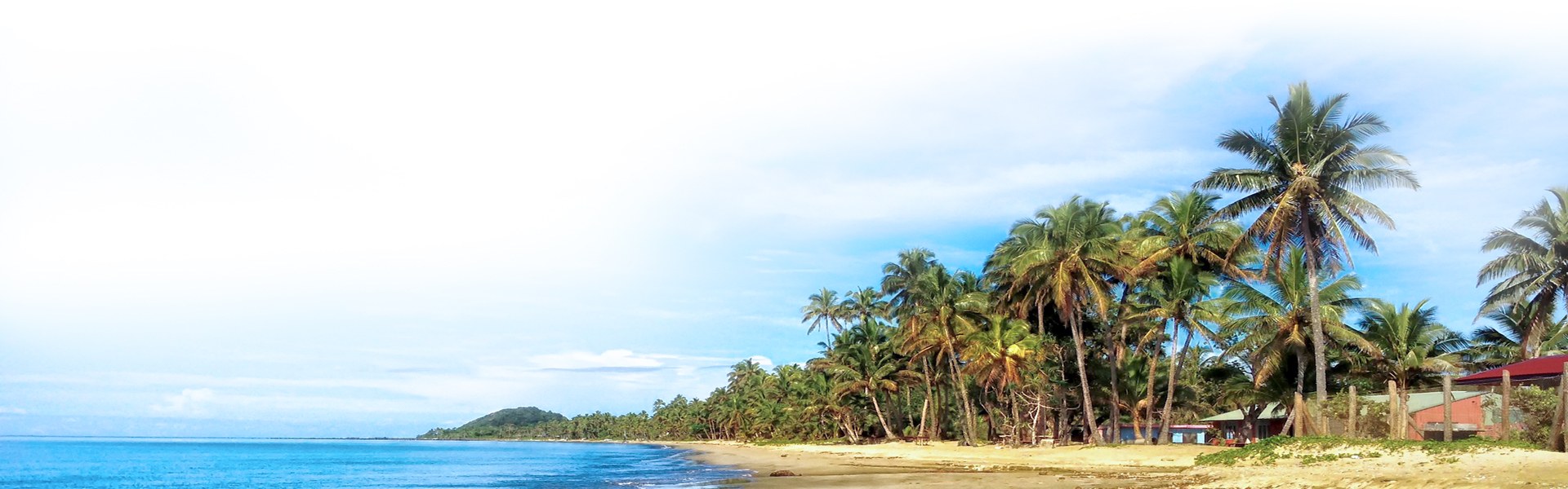 Fijian coastline