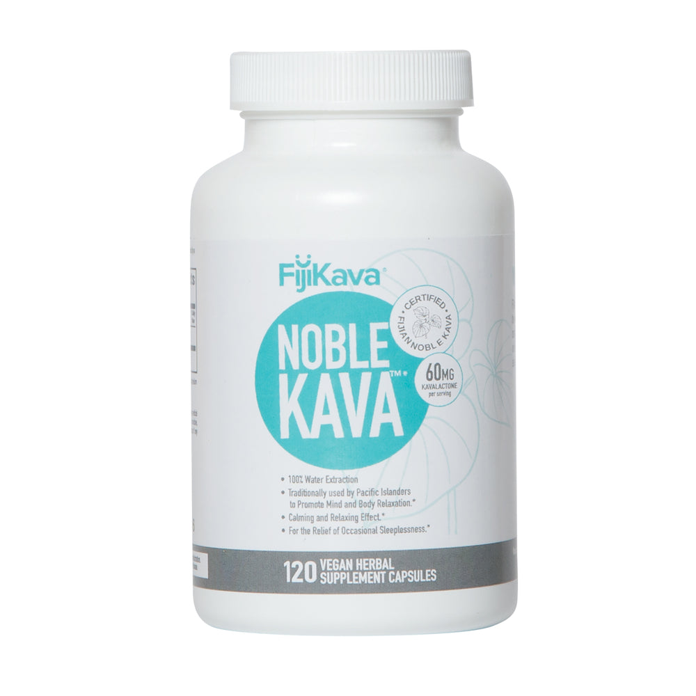 
                  
                    FijiKava Noble Kava 60mg Vegan 120 Capsules
                  
                