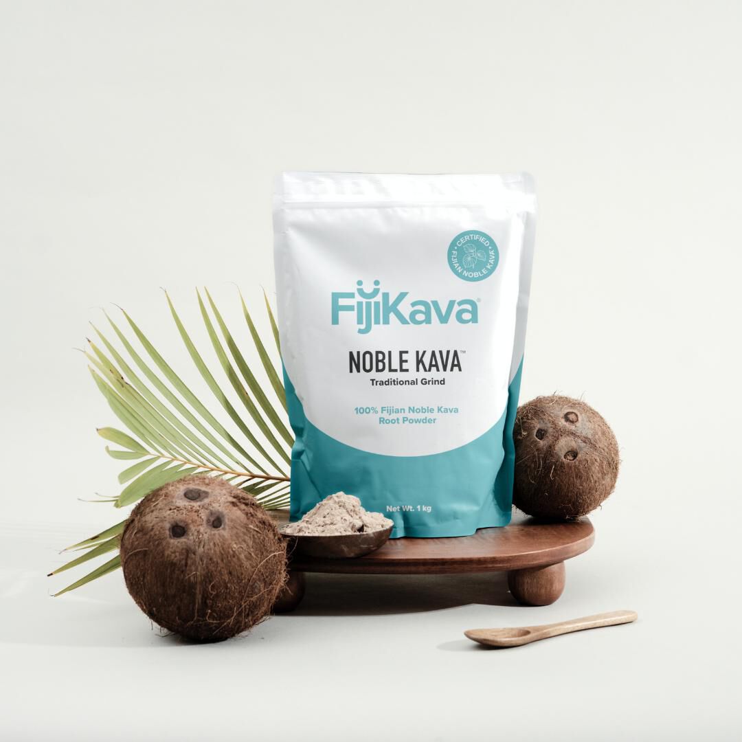 Traditional Grind FijiKava Powder - 100% Certified Fijian Noble Kava